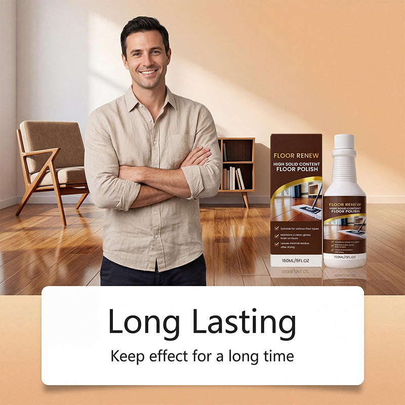 🥳2026 HOT SALE🥳💞50K+ SOLD! 🧴✨ LIMITED TIME 50% OFF! Floor Renew Polish – high-solid formula, brilliant gloss & fills micro-scratches. Streak-free shine for hardwood, laminate, tile & vinyl! 🏠✅