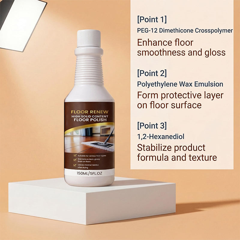 🥳2026 HOT SALE🥳💞50K+ SOLD! 🧴✨ LIMITED TIME 50% OFF! Floor Renew Polish – high-solid formula, brilliant gloss & fills micro-scratches. Streak-free shine for hardwood, laminate, tile & vinyl! 🏠✅