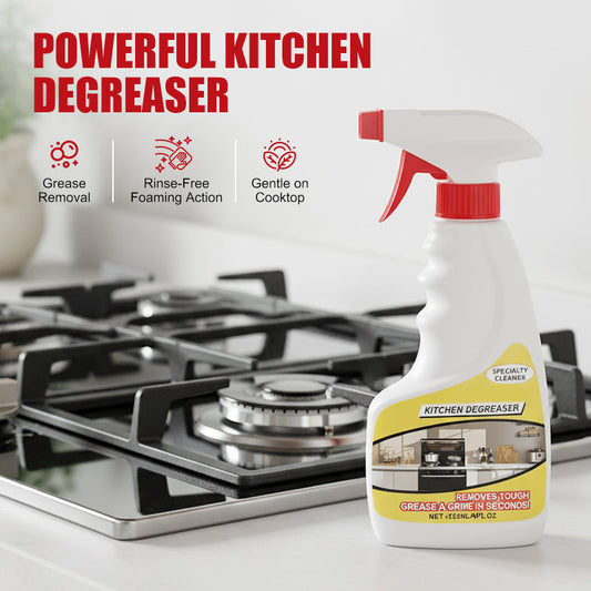 🥳2026 HOT SALE🥳💞50K+ SOLD!🛡️✨ 50% OFF! No-Rinse Kitchen Cleaner – Tough on stains, no scrubbing. Restores shine instantly. Your kitchen’s best friend. 🍳💚