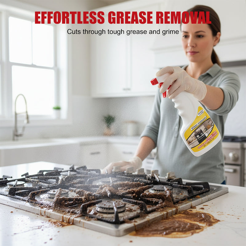🥳2026 HOT SALE🥳💞50K+ SOLD!🛡️✨ 50% OFF! No-Rinse Kitchen Cleaner – Tough on stains, no scrubbing. Restores shine instantly. Your kitchen’s best friend. 🍳💚