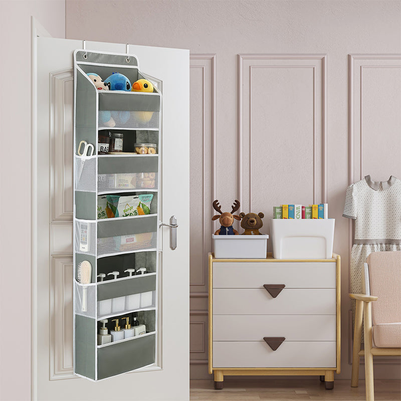🥳2026 HOT SALE🥳💞50K+ SOLD!🧺✨ 50% OFF! 5‑Tier Hanging Organizer – Holds clothes, toys & more. Strong fabric, easy access. Perfect for closets & doors. 🪞🏠
