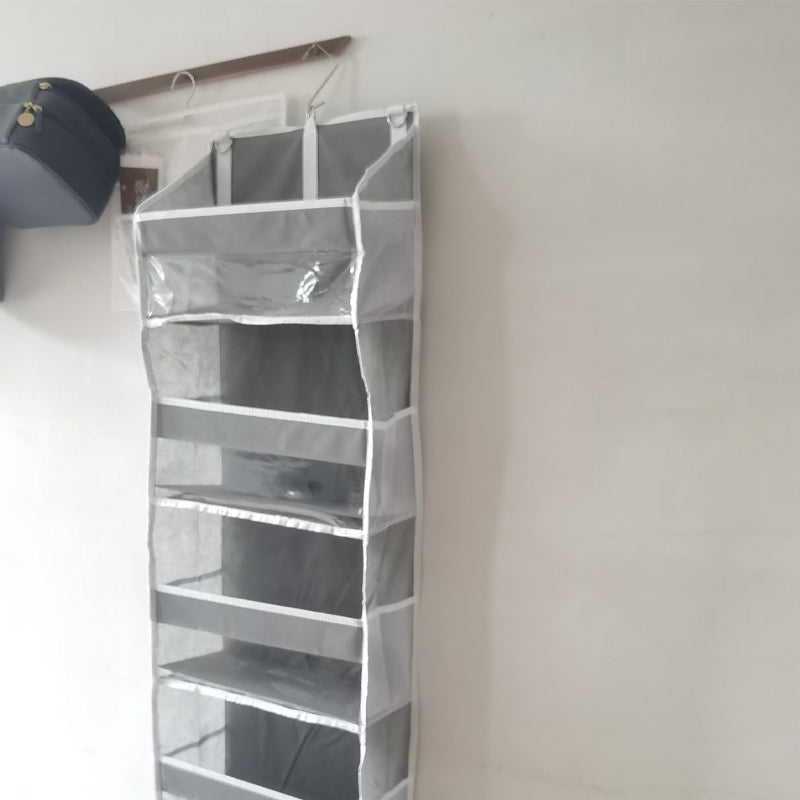 🥳2026 HOT SALE🥳💞50K+ SOLD!🧺✨ 50% OFF! 5‑Tier Hanging Organizer – Holds clothes, toys & more. Strong fabric, easy access. Perfect for closets & doors. 🪞🏠