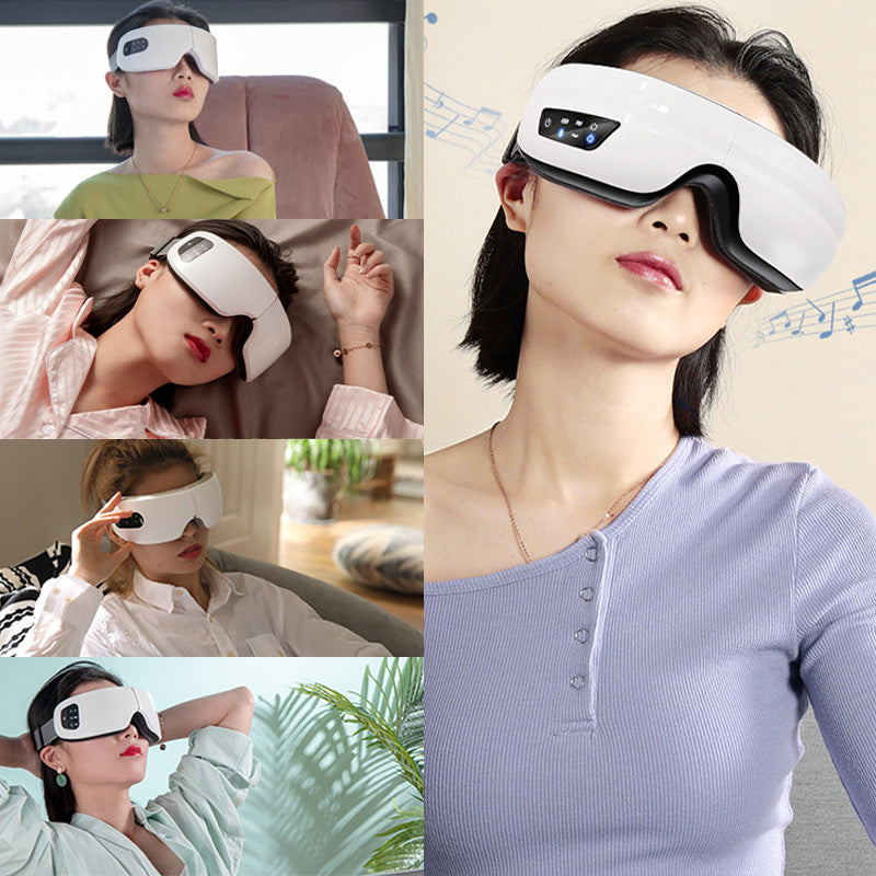 Eye Massager with Heat and Vibration with Bluetooth Music