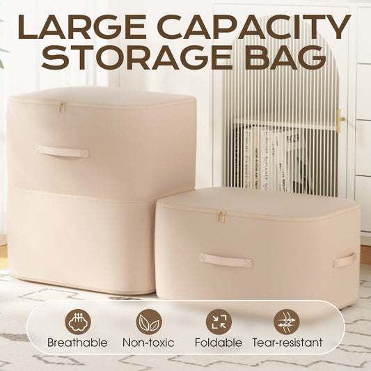 🥳2026 HOT SALE🥳💞50K+ SOLD!👜🧺 50% OFF! Extra‑Large Storage Bag – Twill polyester, tear‑resistant. Great for moving or travel. 🚚✅