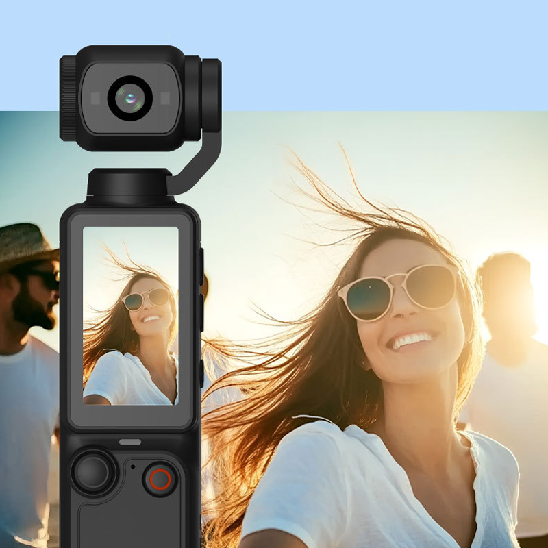 🥳2026 HOT SALE🥳💞50K+ SOLD!📹🛡️ 50% OFF! Pocket Gimbal Cam – Shake‑free footage, wide‑angle lens. No more blurry memories. 🎞️💯