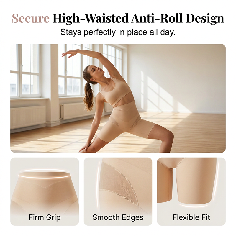 🥳2026 HOT SALE🥳💞50K+ SOLD!🎀💨 50% OFF! Seamless Shaping Shorts – Ultra‑light second skin. Natural lift, invisible under clothes. 🌸✅