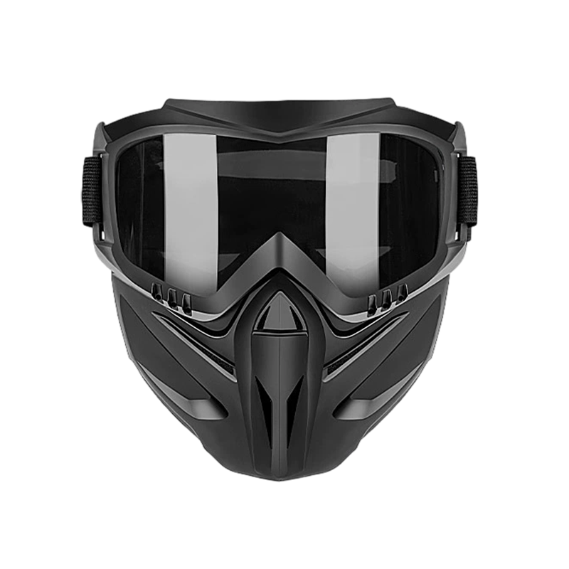 🥳2026 HOT SALE🥳💞50K+ SOLD!🏍️⚡ 50% OFF! Detachable Full Face Goggle Mask – Anti‑fog, windproof & breathable. Quick‑detach goggle system. Weld or ride, face fully protected! 🛡️✨