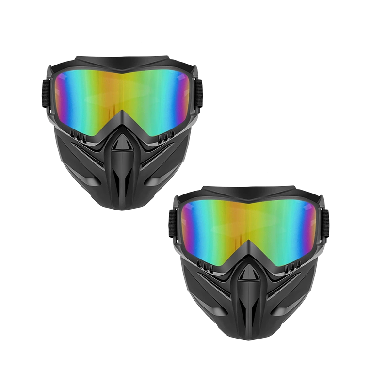 🥳2026 HOT SALE🥳💞50K+ SOLD!🏍️⚡ 50% OFF! Detachable Full Face Goggle Mask – Anti‑fog, windproof & breathable. Quick‑detach goggle system. Weld or ride, face fully protected! 🛡️✨