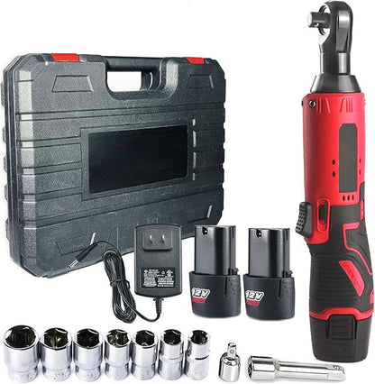🥳2026 HOT SALE🥳💞50K+ SOLD! 🔧🚗 50% OFF! Wireless Electric Ratchet Wrench – compact & cordless, fits narrow spaces where hand tools can't. 2 batteries, power indicator & forward/reverse toggle. DIY made easy! 🔋💪