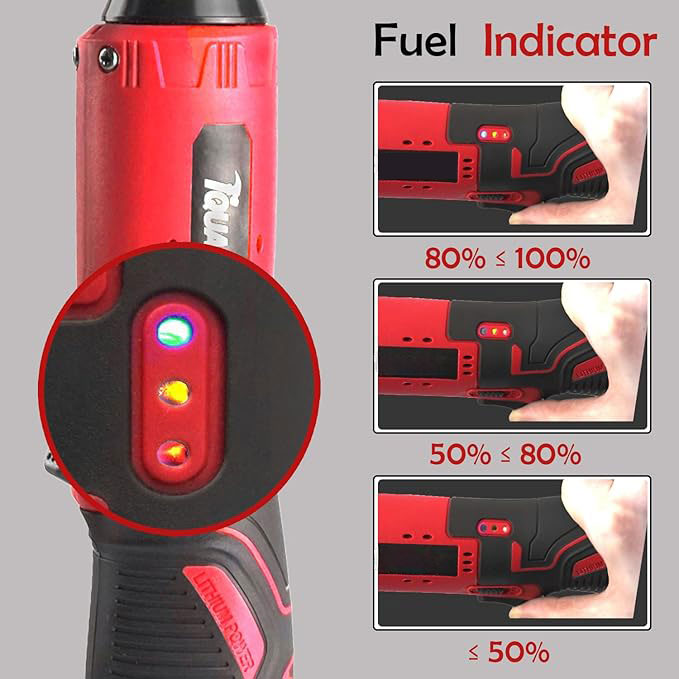 🥳2026 HOT SALE🥳💞50K+ SOLD! 🔧🚗 50% OFF! Wireless Electric Ratchet Wrench – compact & cordless, fits narrow spaces where hand tools can't. 2 batteries, power indicator & forward/reverse toggle. DIY made easy! 🔋💪