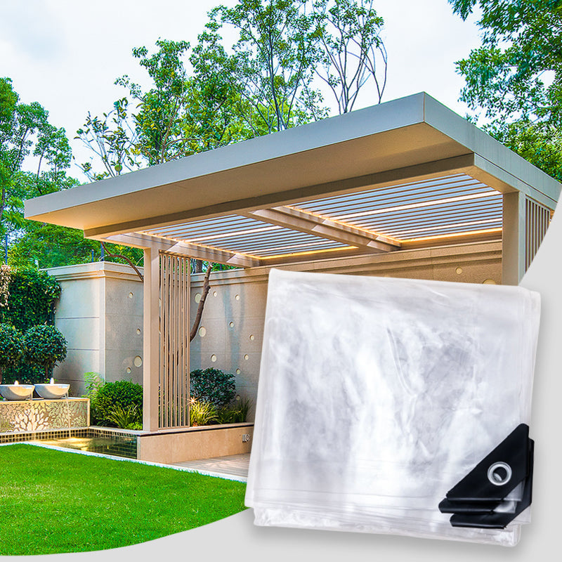 🥳2026 HOT SALE🥳💞50K+ SOLD!🛡️🌧️ 50% OFF! Heavy Duty Clear Tarp – 14 Mil thick, weatherproof & tear‑resistant. Protects garden & outdoor gear. ☔✨