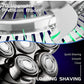 🥳2026 HOT SALE🥳💞50K+ SOLD! 🧔⚡ 50% OFF! Upgrade Multifunctional Shaver – 7D floating close shave, 5 attachments, wireless charging & LED display. Wet & dry, easy clean! 🛡️💪