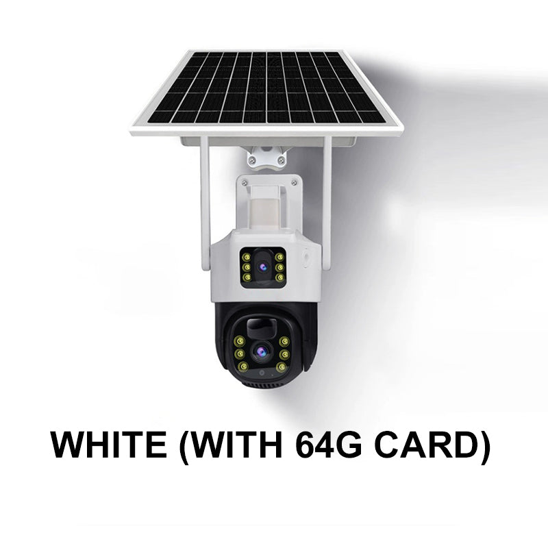 🥳2026 HOT SALE🥳💞50K+ SOLD!☀️📹 50% OFF! Smart Solar Dual-Lens Security Camera – 360° view, solar powered, 2‑way talk. No wires, total peace. 🛡️✨