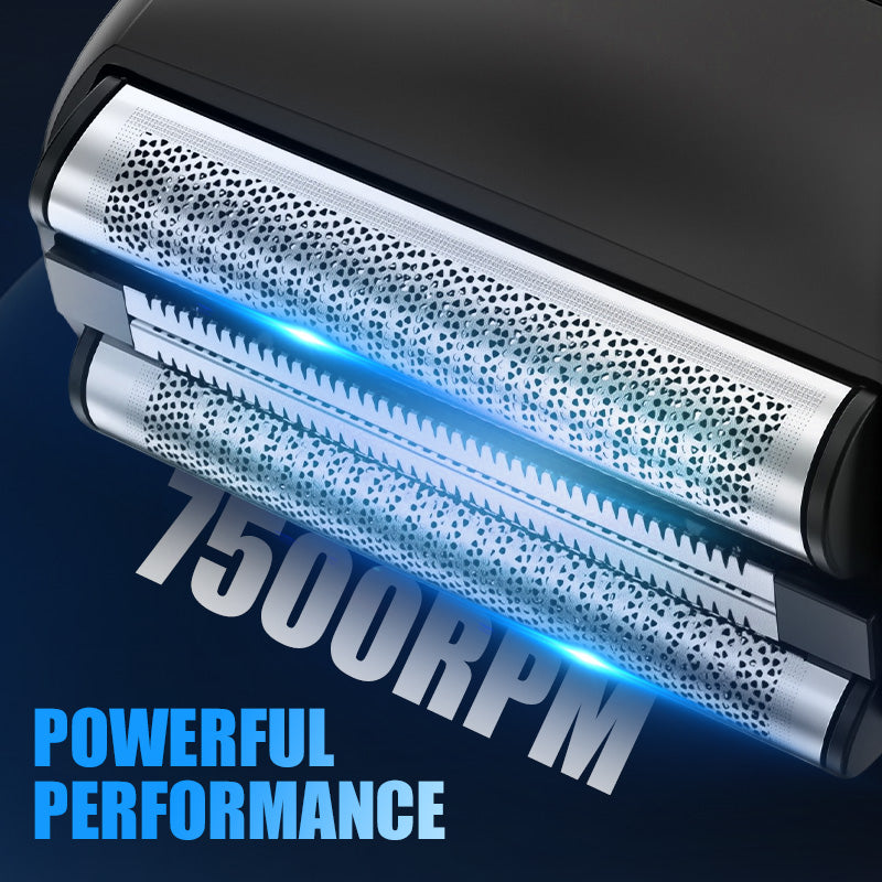 🥳2026 HOT SALE🥳💞50K+ SOLD!🔌🔋 50% OFF! Mini Electric Shaver – 7500RPM, IPX7 wet/dry, 100min runtime. Travel lock, USB‑C fast charge. 🪒💨