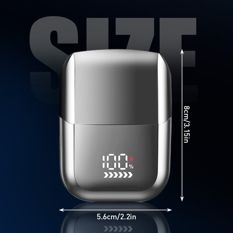🥳2026 HOT SALE🥳💞50K+ SOLD!🔌🔋 50% OFF! Mini Electric Shaver – 7500RPM, IPX7 wet/dry, 100min runtime. Travel lock, USB‑C fast charge. 🪒💨