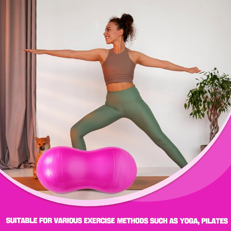 🥳2026 HOT SALE🥳💞50K+ SOLD!🏋️‍♂️💚 50% OFF! Anti-Burst Peanut Ball – For yoga, Pilates & physical therapy. Portable & durable. Gentle on joints, firm on results. 🧘‍♂️🌿