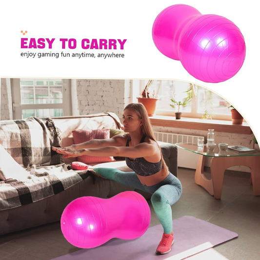 🥳2026 HOT SALE🥳💞50K+ SOLD!🏋️‍♂️💚 50% OFF! Anti-Burst Peanut Ball – For yoga, Pilates & physical therapy. Portable & durable. Gentle on joints, firm on results. 🧘‍♂️🌿