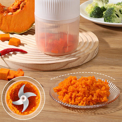 🥳2026 HOT SALE🥳💞50K+ SOLD!🥗🧄 50% OFF! Electric Garlic Mincer – High‑speed, anti‑splash lid & safety lock. Dishwasher‑safe parts. No more hand chopping! 🌟👩‍🍳