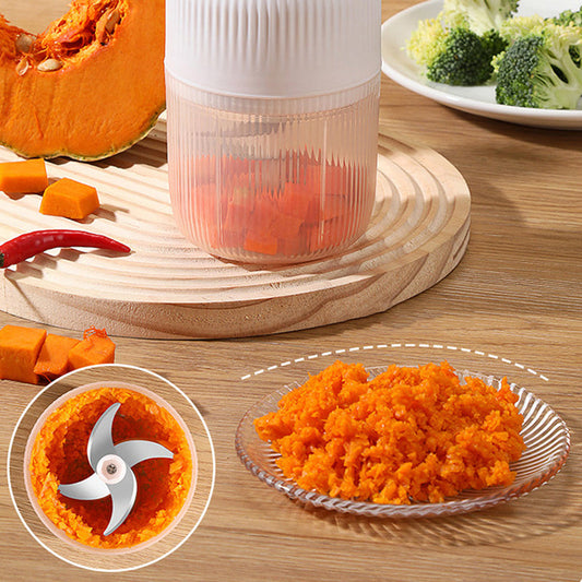 🥳2026 HOT SALE🥳💞50K+ SOLD!🥗🧄 50% OFF! Electric Garlic Mincer – High‑speed, anti‑splash lid & safety lock. Dishwasher‑safe parts. No more hand chopping! 🌟👩‍🍳