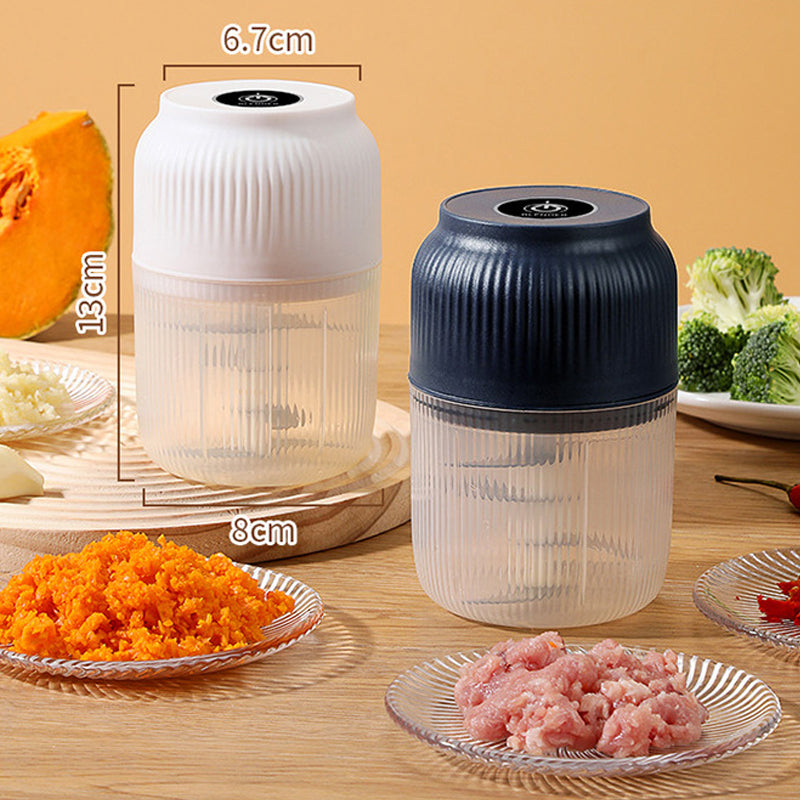 🥳2026 HOT SALE🥳💞50K+ SOLD!🥗🧄 50% OFF! Electric Garlic Mincer – High‑speed, anti‑splash lid & safety lock. Dishwasher‑safe parts. No more hand chopping! 🌟👩‍🍳