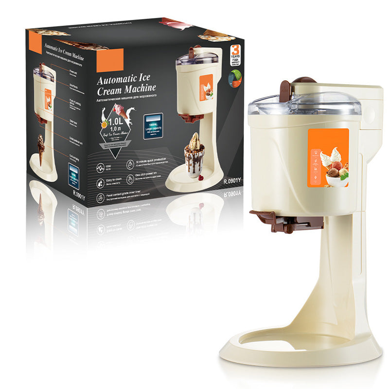 🥳2026 HOT SALE🥳💞50K+ SOLD!🍦🕹️ 50% OFF! Automatic Ice Cream Machine – 15‑min quick churn, 1.0L capacity. One‑touch dispensing. Homemade soft serve! 🍨✨