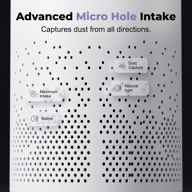 🥳2026 HOT SALE🥳💞50K+ SOLD!🌀🛡️ 50% OFF! Desktop Air Purifier – Whisper‑quiet night mode, 360° intake. USB powered. Sleep better, wake refreshed. 🛌✨