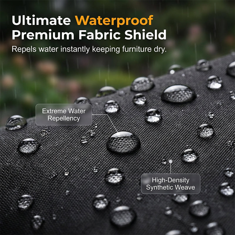 🥳2026 HOT SALE🥳💞50K+ SOLD! ☀️🛡️ 50% OFF! Outdoor Waterproof Furniture Cover – 210D Oxford fabric, UV‑resistant & windproof. Keeps patio sets, garden furniture & cushions protected from rain, sun & dust! 🪑✨