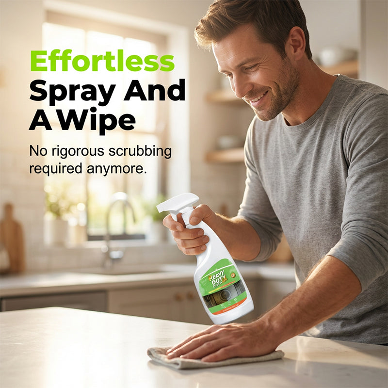 🥳2026 HOT SALE🥳💞50K+ SOLD!🧯🔥 50% OFF! Heavy Duty Kitchen Degreaser – Dissolves baked‑on grease instantly. No scrubbing – just spray & wipe away grime! 🍳✨