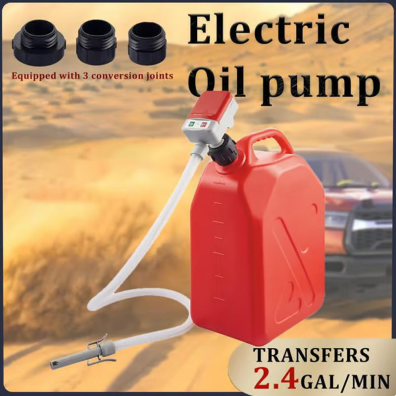 🥳2026 HOT SALE🥳💞50K+ SOLD!🔄🛢️ 50% OFF! Battery Fuel Transfer Pump – Auto‑stop when full, 9L/min. Runs on 2 AA batteries. No spills, no waste. 🛑💧
