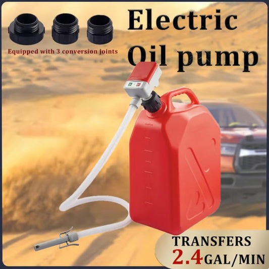 🥳2026 HOT SALE🥳💞50K+ SOLD!🔄🛢️ 50% OFF! Battery Fuel Transfer Pump – Auto‑stop when full, 9L/min. Runs on 2 AA batteries. No spills, no waste. 🛑💧
