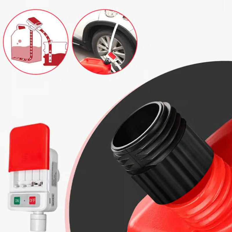 🥳2026 HOT SALE🥳💞50K+ SOLD!🔄🛢️ 50% OFF! Battery Fuel Transfer Pump – Auto‑stop when full, 9L/min. Runs on 2 AA batteries. No spills, no waste. 🛑💧