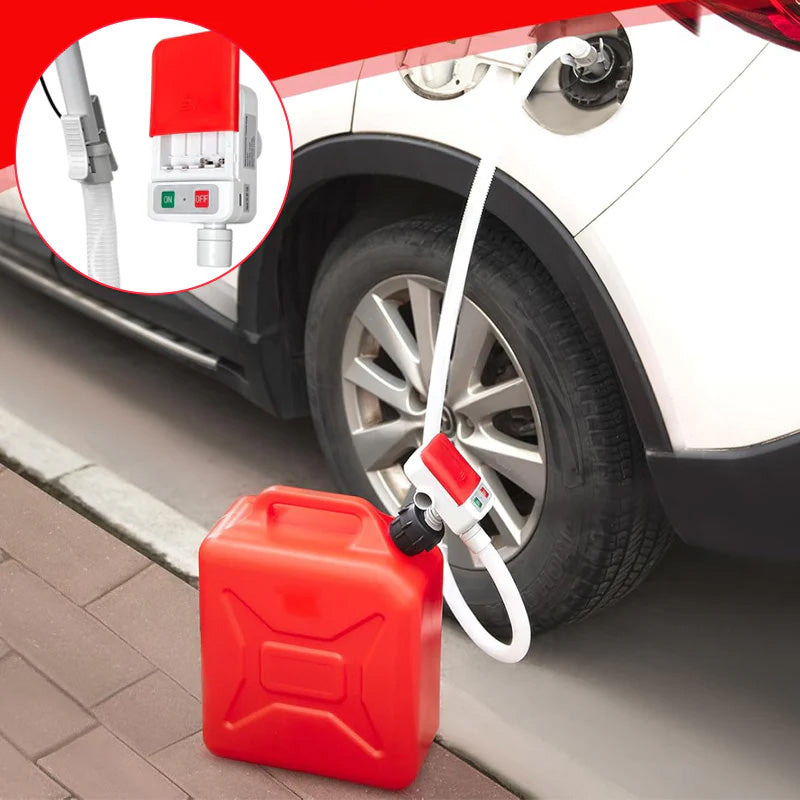 🥳2026 HOT SALE🥳💞50K+ SOLD!🔄🛢️ 50% OFF! Battery Fuel Transfer Pump – Auto‑stop when full, 9L/min. Runs on 2 AA batteries. No spills, no waste. 🛑💧