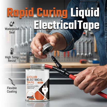 🥳2026 HOT SALE🥳💞50K+ SOLD!🔧⚡ 50% OFF! Liquid Electrical Sealant – Brush‑on, waterproof, flexible. Ideal for tight spots & repairs. A workshop essential. 🌟🧴