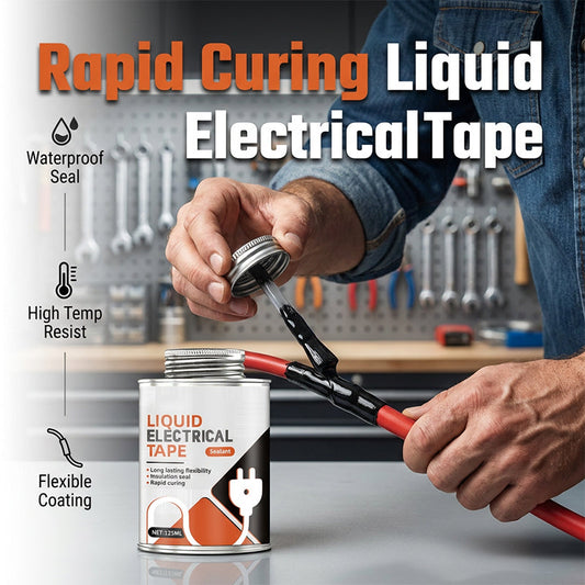 🥳2026 HOT SALE🥳💞50K+ SOLD!🔧⚡ 50% OFF! Liquid Electrical Sealant – Brush‑on, waterproof, flexible. Ideal for tight spots & repairs. A workshop essential. 🌟🧴