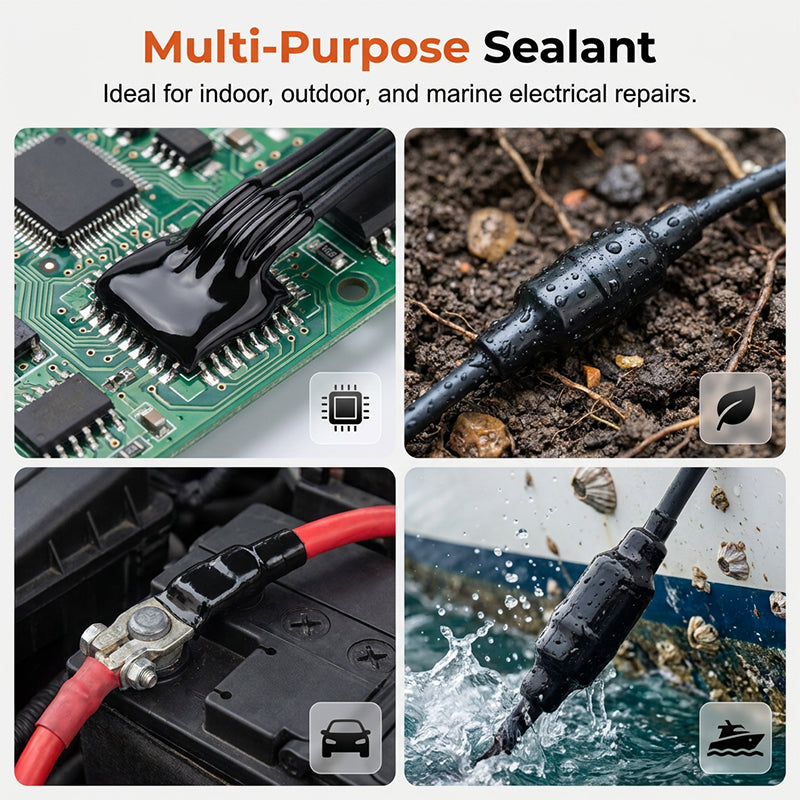 🥳2026 HOT SALE🥳💞50K+ SOLD!🔧⚡ 50% OFF! Liquid Electrical Sealant – Brush‑on, waterproof, flexible. Ideal for tight spots & repairs. A workshop essential. 🌟🧴