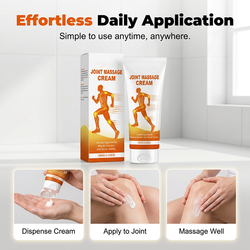 🥳2026 HOT SALE🥳💞50K+ SOLD!🌿💨 50% OFF! Joint Relief Cream – Natural ingredients, deep moisturizing. No sticky mess. Active seniors’ best friend! 🧓❤️