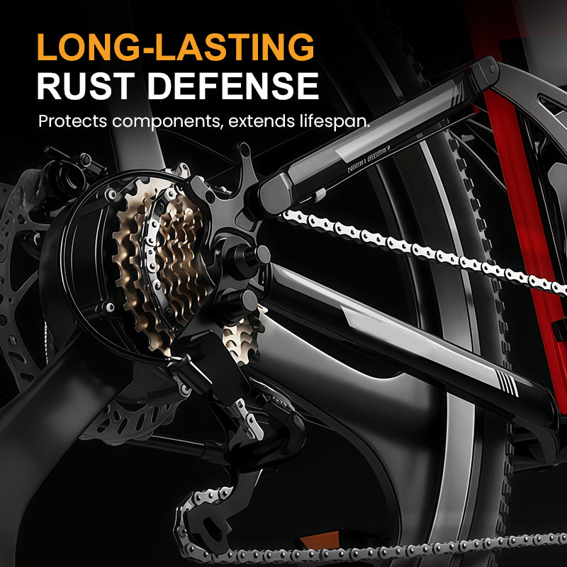 🥳2026 HOT SALE🥳💞50K+ SOLD!🚲✨ 50% OFF! Deep‑Cleaning Chain Cleaner – Dissolves grease, prevents rust. Spray on, wipe off. Keep gears smooth. 🛡️💨