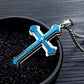🥳2026 HOT SALE🥳💞50K+ SOLD!✝️⛪ 50% OFF! Men's Lord's Prayer Cross Necklace – Titanium steel, rust‑proof. Entire prayer engraved. A meaningful symbol of faith. 🛡️✨