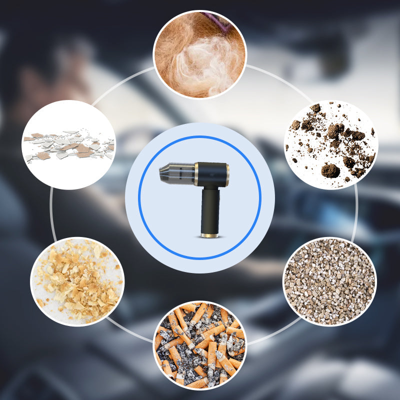 🥳2026 HOT SALE🥳💞50K+ SOLD!🚗💨 50% OFF! Car Cordless Vacuum – 5000Pa suction, blows & sucks. Compact, long battery. Perfect for car & home. 🧹✨