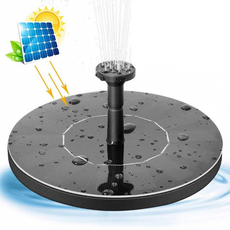 🥳2026 HOT SALE🥳💞50K+ SOLD!🛁☀️ 50% OFF! Solar‑Powered Floating Fountain – No batteries, gentle spray. LED lights, safe for baby’s bath. 🌊✨