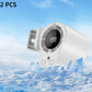 🥳2026 HOT SALE🥳💞50K+ SOLD!🧊💨 50% OFF! Hands‑Free Cooling Fan – LED display, 199 speeds. Car vent or desktop, USB rechargeable. Stay cool anywhere. 🚗✨