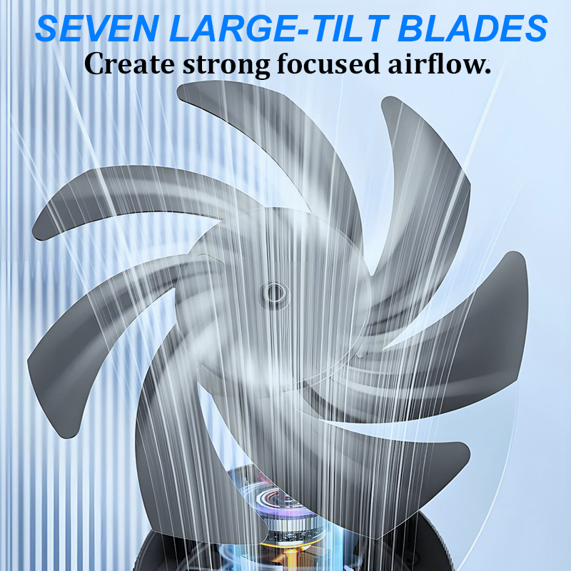 🥳2026 HOT SALE🥳💞50K+ SOLD!📊💨 50% OFF! Desk Fan – 100 speeds, LED display, 24H battery. Silent, tilt & oscillate. Designed in the UK. A summer essential! 🌀🔋