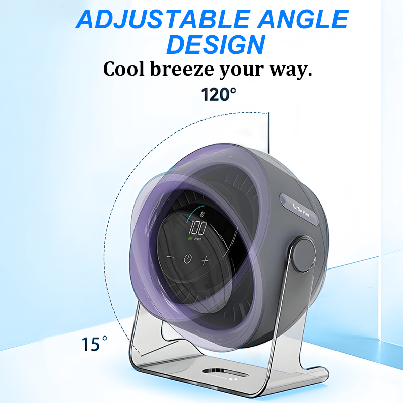 🥳2026 HOT SALE🥳💞50K+ SOLD!📊💨 50% OFF! Desk Fan – 100 speeds, LED display, 24H battery. Silent, tilt & oscillate. Designed in the UK. A summer essential! 🌀🔋