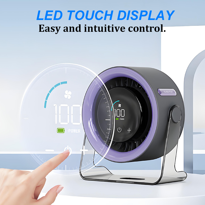 🥳2026 HOT SALE🥳💞50K+ SOLD!📊💨 50% OFF! Desk Fan – 100 speeds, LED display, 24H battery. Silent, tilt & oscillate. Designed in the UK. A summer essential! 🌀🔋