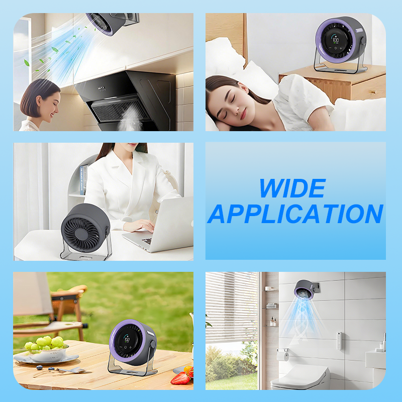 🥳2026 HOT SALE🥳💞50K+ SOLD!📊💨 50% OFF! Desk Fan – 100 speeds, LED display, 24H battery. Silent, tilt & oscillate. Designed in the UK. A summer essential! 🌀🔋