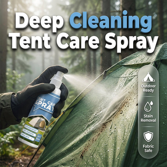 🥳2026 HOT SALE🥳💞50K+ SOLD!🌧️🛡️ 50% OFF! Outdoor Gear Cleaner – Deep cleans tents, backpacks & awnings. Adds dynamic rain shield. Your gear’s best friend! 💪🏞️