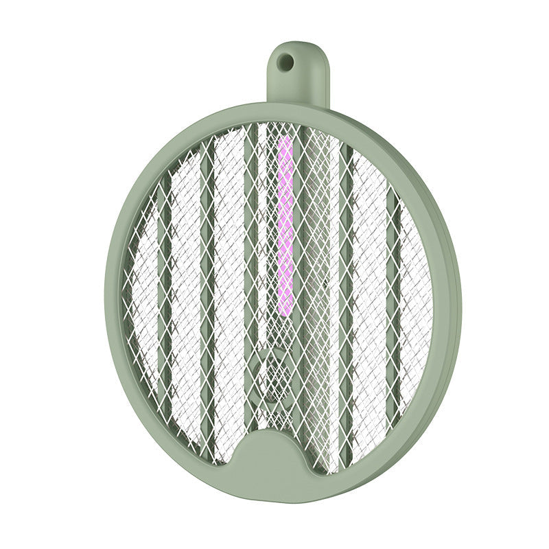 🥳2026 HOT SALE🥳💞50K+ SOLD!🧯🌙 50% OFF! Collapsible Mosquito Swatter with Light – Rechargeable, wall‑mount or handheld. Perfect for kitchen or bedroom. 🛡️💚