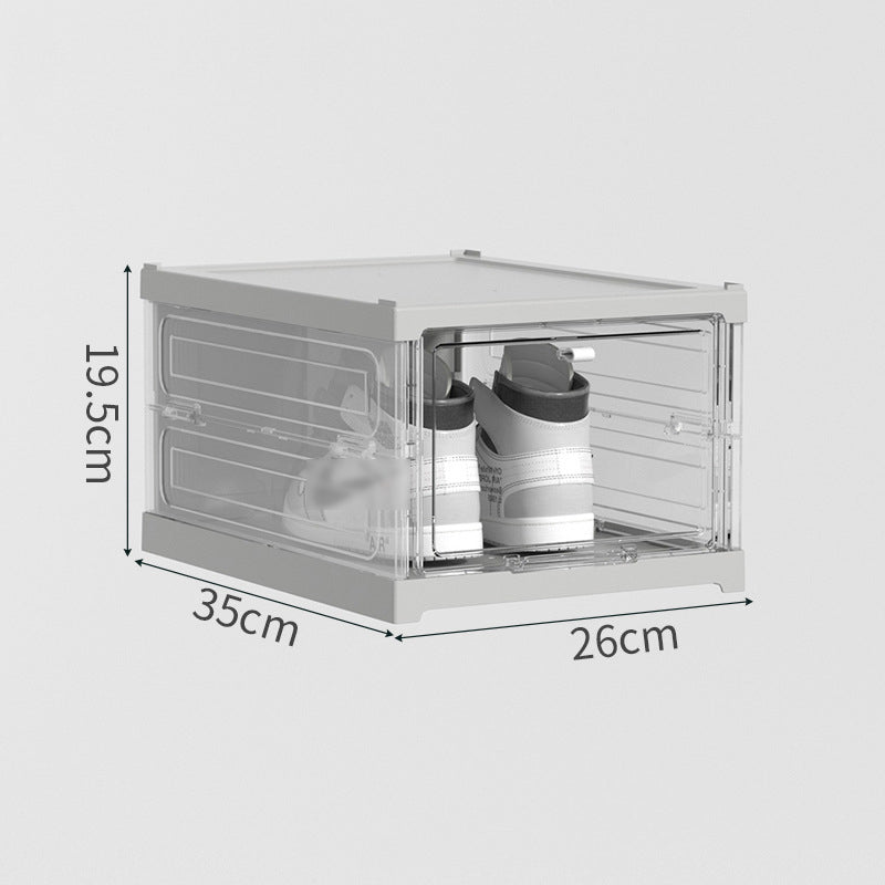 🥳2026 HOT SALE🥳💞50K+ SOLD!🧺✨ 50% OFF! Integrated Thickened Shoe Storage Box – No tools, stackable, keeps shoes dust‑free. 👟📦