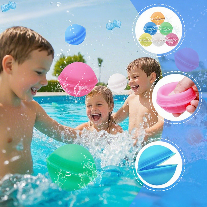 🥳2026 HOT SALE🥳💞50K+ SOLD!🌊🧸 50% OFF! Non‑Magnetic Water Balloons – Fill under water, self‑sealing. Easy rinse & store. A smarter way to splash. 🏖️✅
