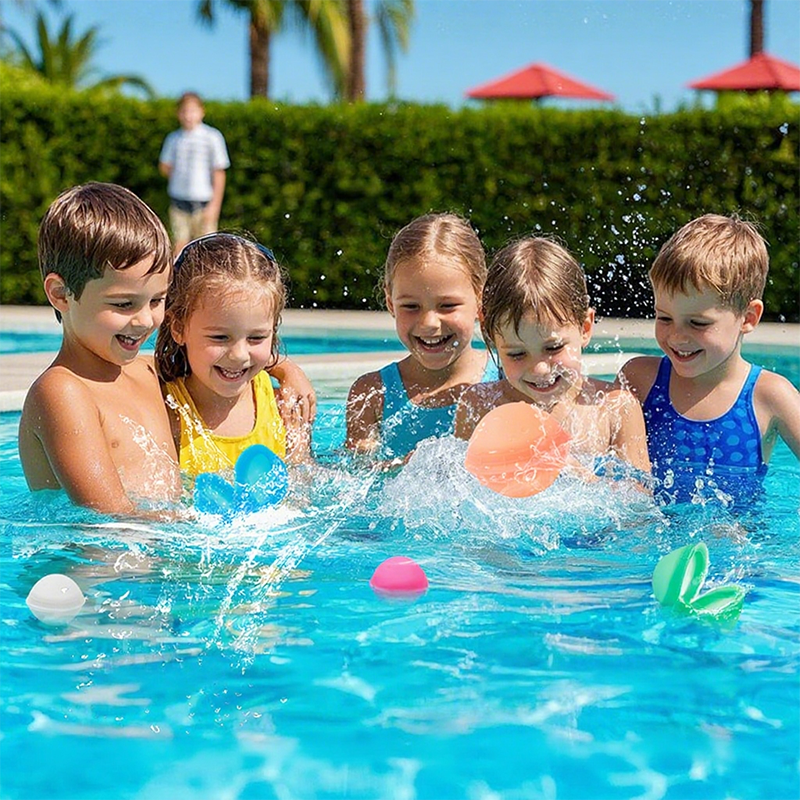 🥳2026 HOT SALE🥳💞50K+ SOLD!🌊🧸 50% OFF! Non‑Magnetic Water Balloons – Fill under water, self‑sealing. Easy rinse & store. A smarter way to splash. 🏖️✅